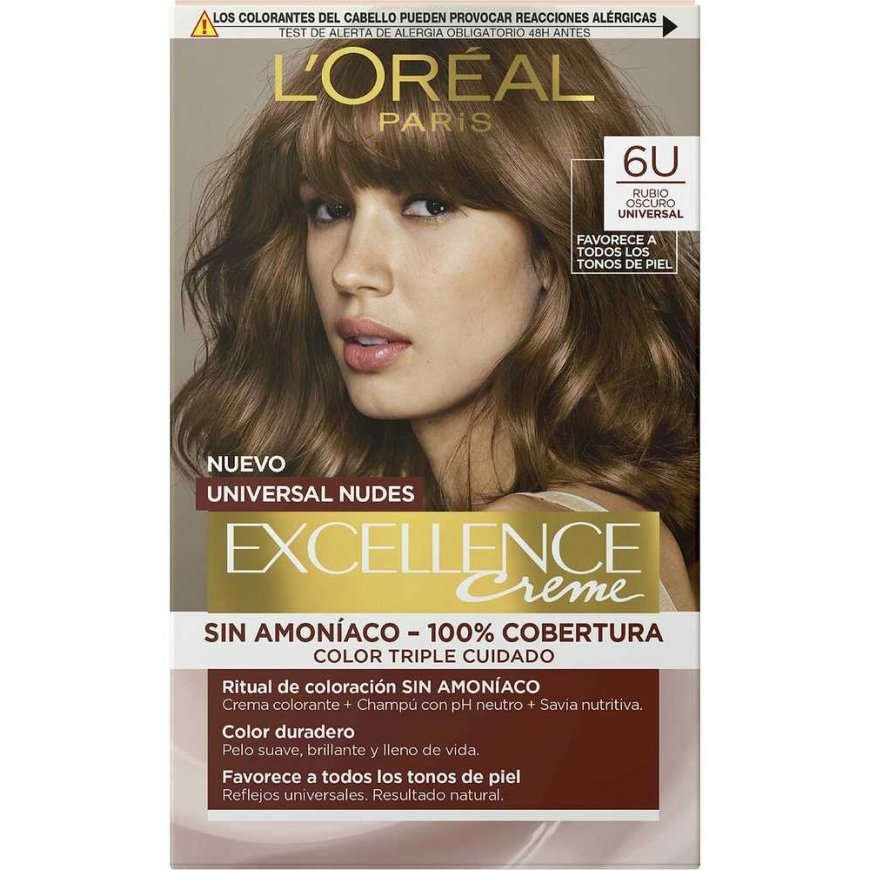 Pitkäkestoinen hiusväri L'Oreal Make Up Excellence Dark Blonde – 5