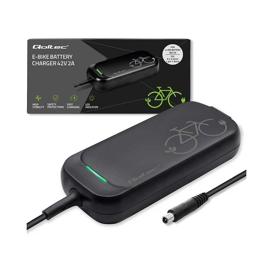 Qoltec Szybka Charger for roweru skutera