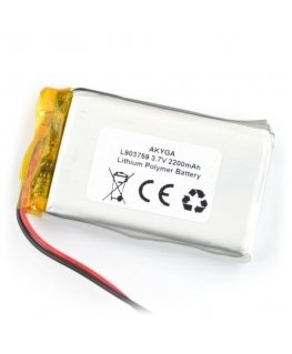 Akku Li-Pol Akyga 2200mAh 1S 3.7V