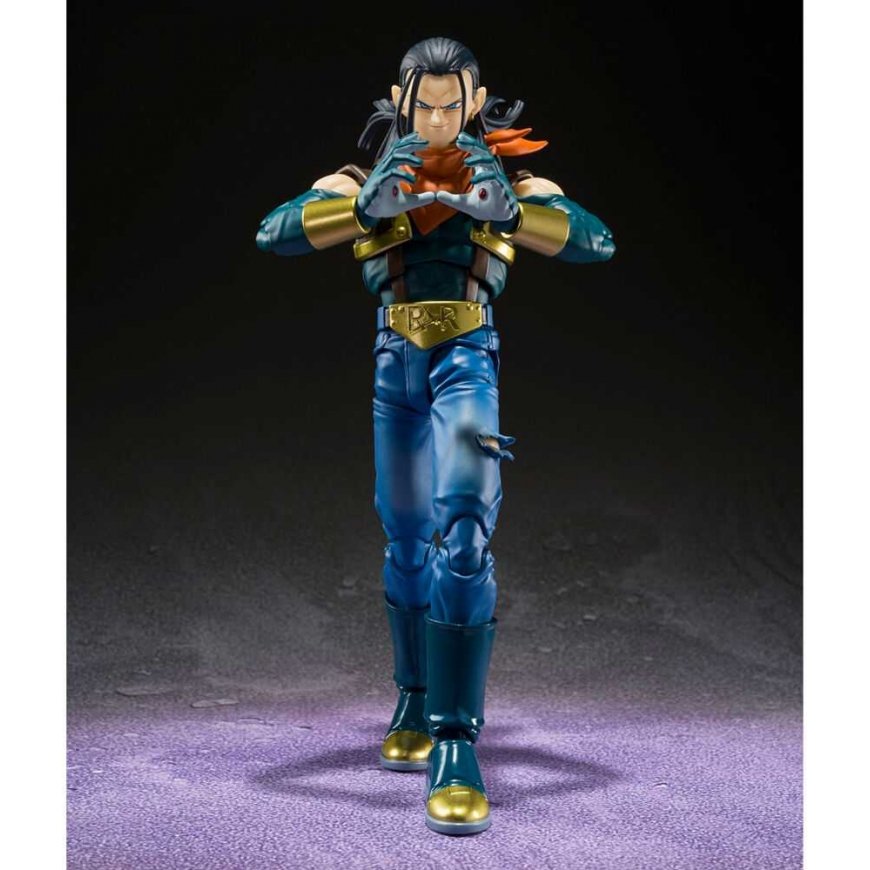 Tamashii Nations Dragon Ball GT Super Android 17 SH Figuarts figure 20cm