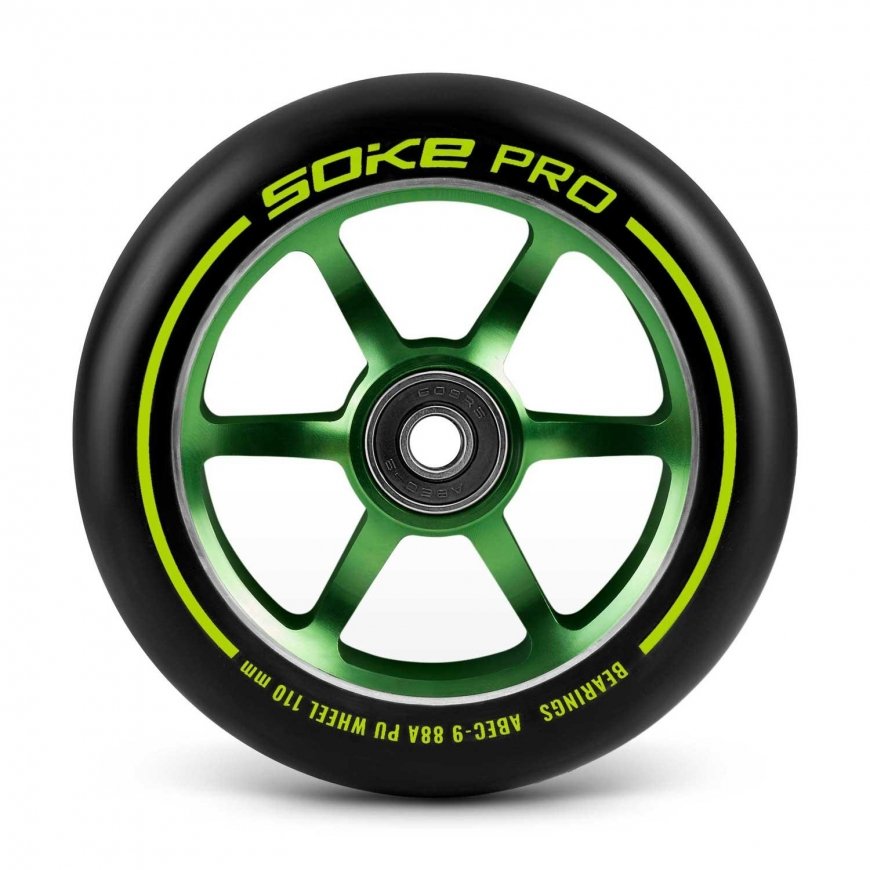 Soke Kółka do hájnogi 110 mm green 2 pcs – 2