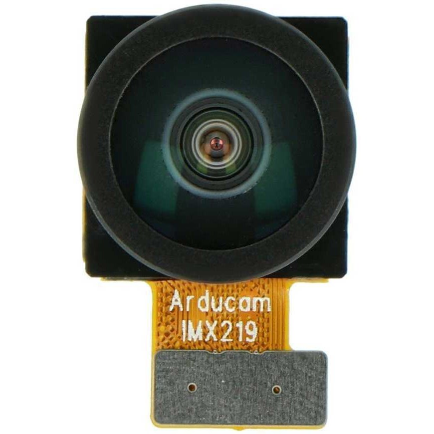 Modulis su M12 tvirtinamu objektyvu IMX219 8Mpx, fisheye, skirtas Raspberry Pi V2 kamerai, ArduCam B0180 – 2