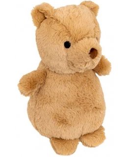 Bear Naktinė lemputė vaikams MARRON pliušinis meškiukas veikia baterijomis, aukštis 27 cm