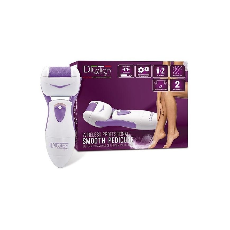 ID Italian IDEPEDICELEC manikīra/pedikīra instruments Violets, Balts