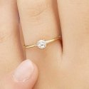 Sagapo Gold-plated ring with cubic zirconia Dazzly SDZ37 Sagapo Gold-plated ring with cubic zirconia Dazzly SDZ37