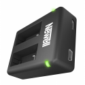 Newell SDC-USB dual channel charger for CINSBAJA batteries for Insta360 Ace / Ace Pro