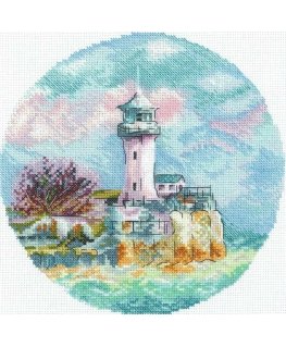 Beldizart Cross stitch kit "At the Seaside" SANN-36