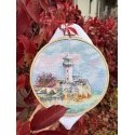 Beldizart Cross stitch kit "At the Seaside" SANN-36 Beldizart Cross stitch kit "At the Seaside" SANN-36