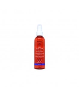 "Apivita Bee Sun Safe" body tanning oil SPF30 200ml