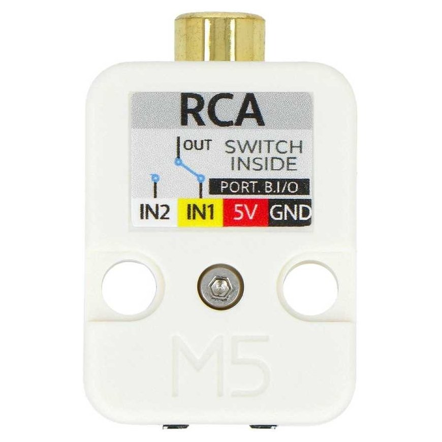 RCA Audio/Video Composite - M5Stack Development Module Expansion Block – 3