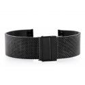 Pacific M6 bracelet - HQ mesh - juodas 18mm Pacific M6 bracelet - HQ mesh - juodas 18mm