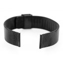 Pacific M6 bracelet - HQ mesh - juodas 18mm Pacific M6 bracelet - HQ mesh - juodas 18mm