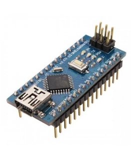 NANO V3.0 16MHz USB – ATmega328P – CH340 – Klonas – suderinamas su Arduino 1.8