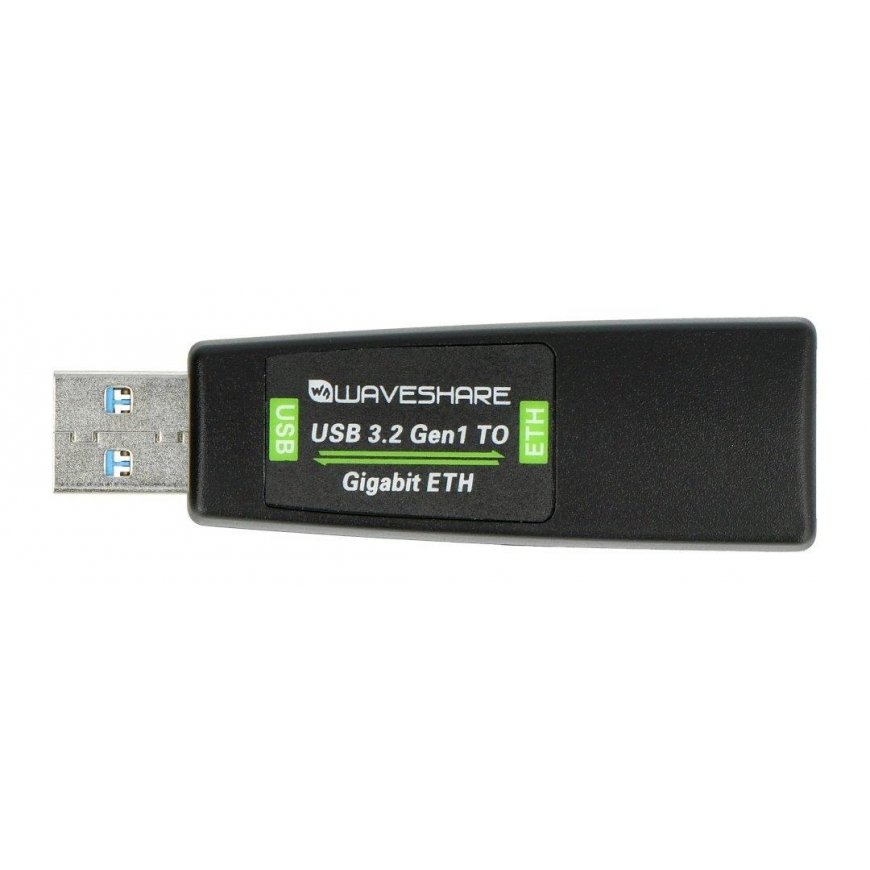 USB 3.2 į Ethernet Gigabit adapteris - Waveshare 20162 – 2