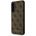Guess 4G Metallinen puhelinkuori kullanvärinen Logo Samsung Galaxy A36 - puhelinkuoren ruskea väri Guess 4G Metallinen puhelinkuori kullanvärinen Logo Samsung Galaxy A36 - puhelinkuoren ruskea väri