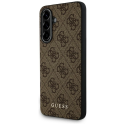 Guess 4G Metallinen puhelinkuori kullanvärinen Logo Samsung Galaxy A36 - puhelinkuoren ruskea väri Guess 4G Metallinen puhelinkuori kullanvärinen Logo Samsung Galaxy A36 - puhelinkuoren ruskea väri