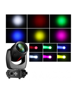 LIGHT4ME RED LINE BEAM 120W kustīgās galvas LED ass