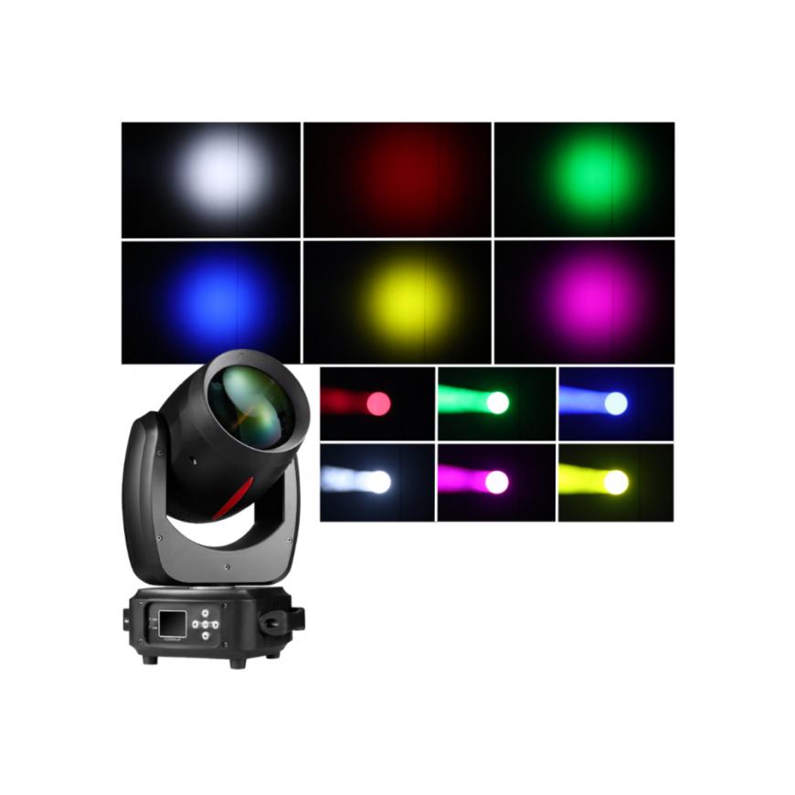LIGHT4ME RED LINE BEAM 120W moving head LED axis