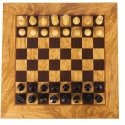 Olive Wood Chess Set 40x40cm With Modern Style Pieces Manopoulos Olive Wood Chess Set 40x40cm With Modern Style Pieces Manopoulos