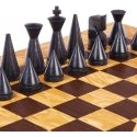 Olive Wood Chess Set 40x40cm With Modern Style Pieces Manopoulos Olive Wood Chess Set 40x40cm With Modern Style Pieces Manopoulos