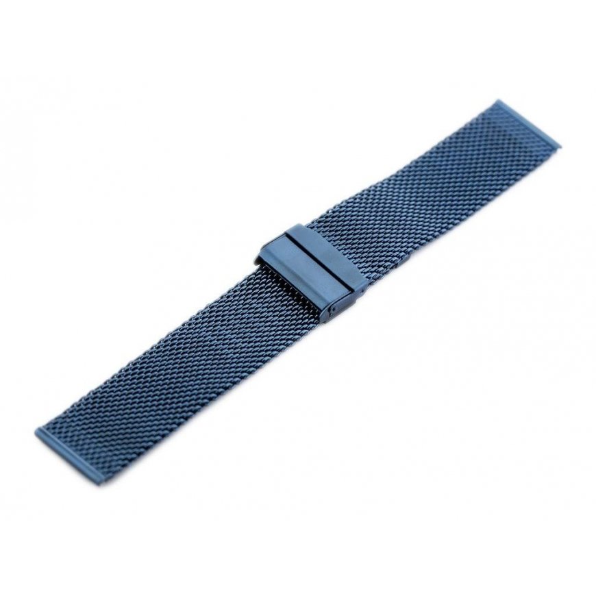 Blue Pacific M8 bracelet - HQ mesh - dark blue 22mm – 2