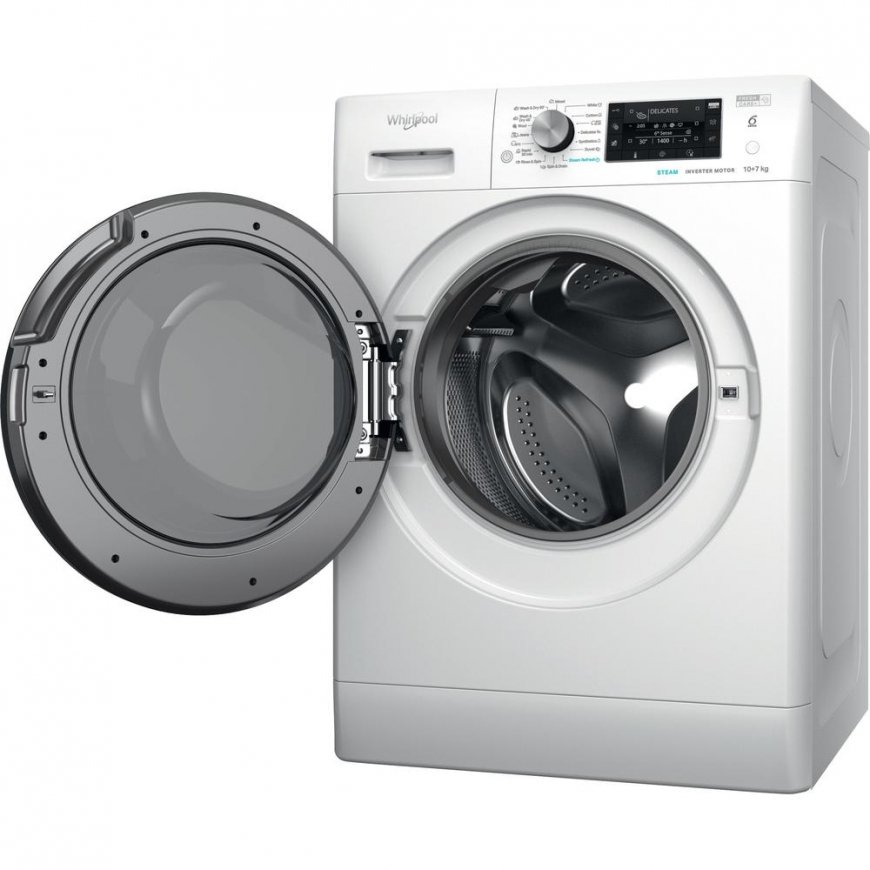 Whirlpool FFWDD1076258B washer dryer Freestanding Front-load White E – 4