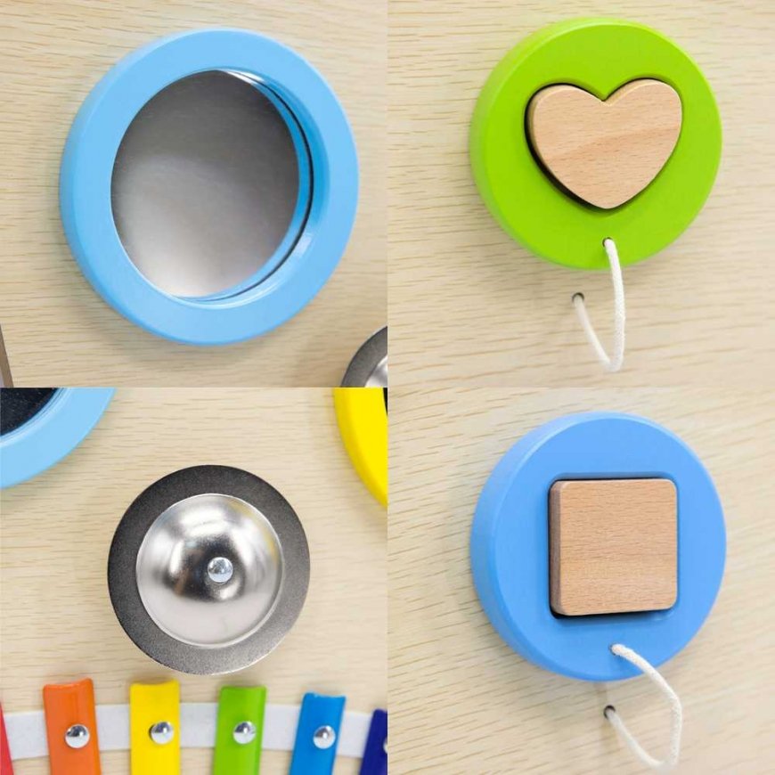 Viga Toys VIGA Montessori sienos arkos manipuliavimo lenta – 4