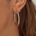 Sagapo Chunky SHK75 steel earrings