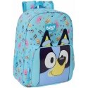 School bag Bluey Sky blue 26 x 34 x 11 cm
