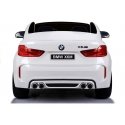 Lean Cars Kaksipaikkainen sähköauto BMW X6M, valkoinen