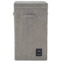Washing basket CORA, 63 L, gray, WENKO Washing basket CORA, 63 L, gray, WENKO
