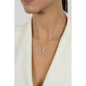 Brilio Silver Brilio Silver Dazzling silver pendant with glittering heart NCL70W Brilio Silver Brilio Silver Dazzling silver pendant with glittering heart NCL70W