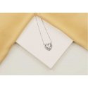 Brilio Silver Brilio Silver Dazzling silver pendant with glittering heart NCL70W Brilio Silver Brilio Silver Dazzling silver pendant with glittering heart NCL70W