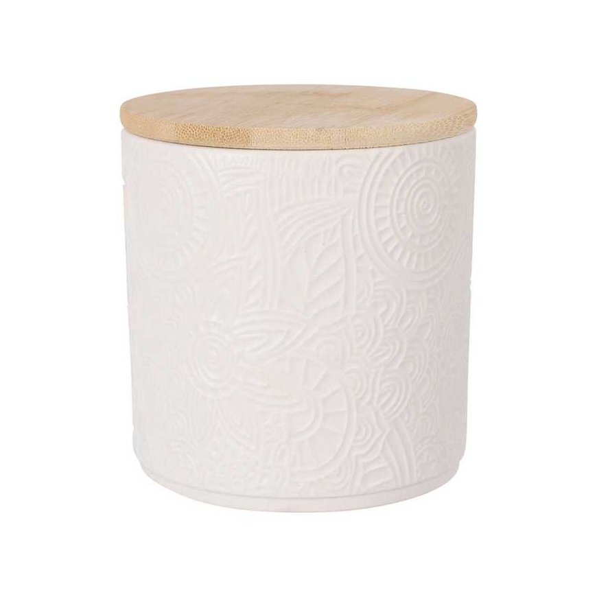 Bambu keraaminen astia bambukannella, Ø 10 x 10,5 cm