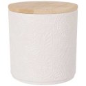 Bamboo Keraminis indas su bambukiniu dangteliu, Ø 10 x 10,5 cm Bamboo Keraminis indas su bambukiniu dangteliu, Ø 10 x 10,5 cm