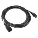 Lanberg CA-C13E-11CC-0050-BK elektrības kabelis Melns 5 m C13 uzmava C14 uzmava Lanberg CA-C13E-11CC-0050-BK elektrības kabelis Melns 5 m C13 uzmava C14 uzmava