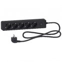 Schneider Electric Unica 2405158 power extension 1.5 m 5 AC outlet(s) Indoor Black Schneider Electric Unica 2405158 power extension 1.5 m 5 AC outlet(s) Indoor Black