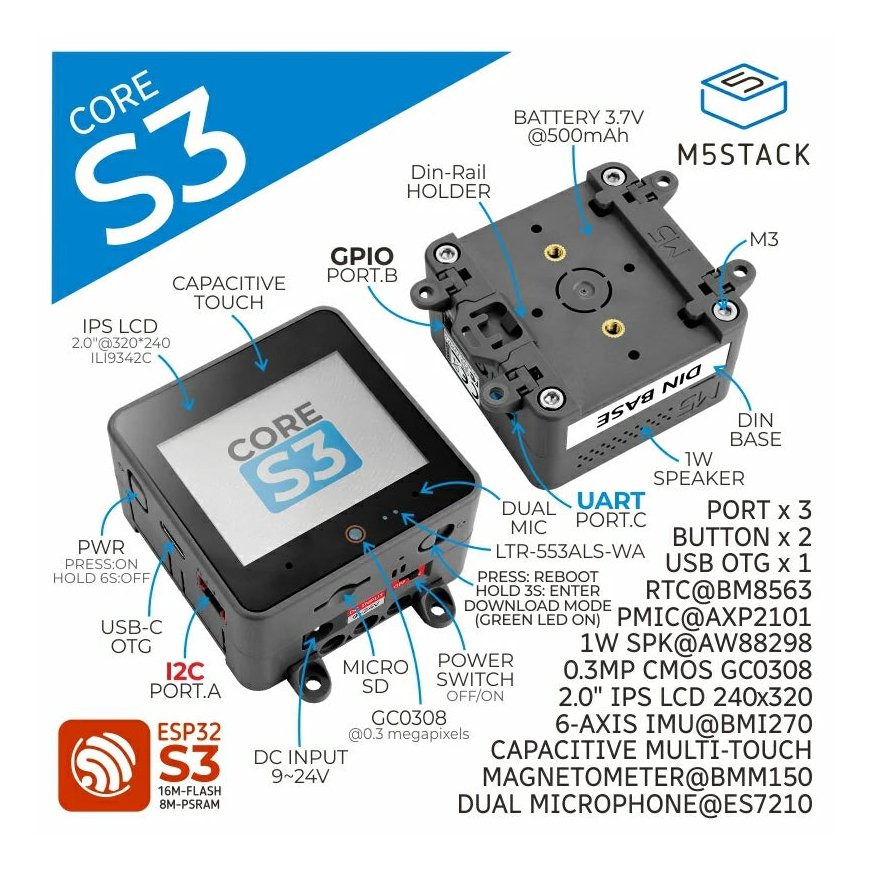 M5Stack K128 arendusplaadi tarvik Mikrokontroller Must, Valge – 2