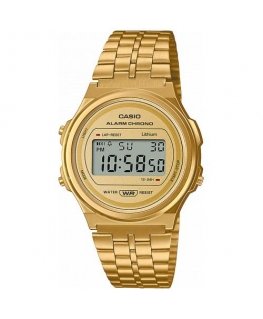 Casio A171WEG-9AEF rannekello Rannekorukello Kulta