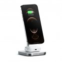 Satechi ST-WMCS2M PDA/mobīlo telefonu lādētājs Austiņas, Viedtālrunis Sudrabs, Balts USB Bezvadu lād Satechi ST-WMCS2M PDA/mobīlo telefonu lādētājs Austiņas, Viedtālrunis Sudrabs, Balts USB Bezvadu lād