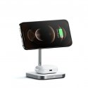 Satechi ST-WMCS2M mobiilseadme laadija Kõrvaklapid, Nutitelefon Hõbe, Valge USB Traadita laadimine H Satechi ST-WMCS2M mobiilseadme laadija Kõrvaklapid, Nutitelefon Hõbe, Valge USB Traadita laadimine H