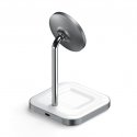 Satechi ST-WMCS2M mobiilseadme laadija Kõrvaklapid, Nutitelefon Hõbe, Valge USB Traadita laadimine H Satechi ST-WMCS2M mobiilseadme laadija Kõrvaklapid, Nutitelefon Hõbe, Valge USB Traadita laadimine H