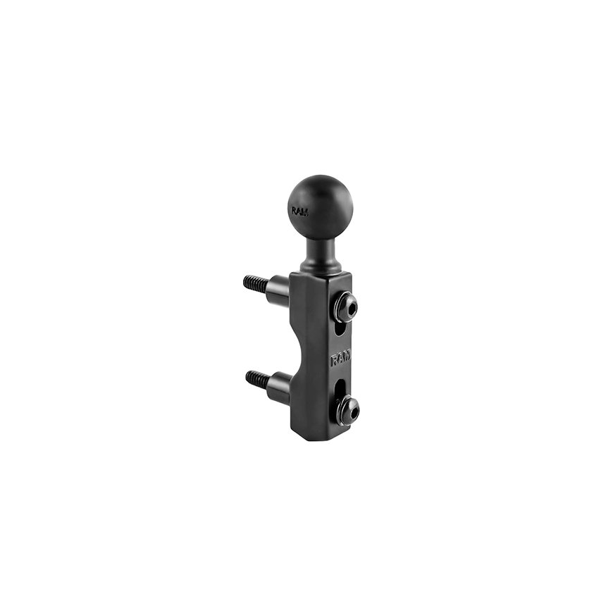 RAM Mounts RAM-B-309-1U montavimo rinkinys Juoda Aliuminis, Guma