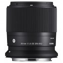 Sigma 30mm F1.4 DC DN | C, Canon RF MILC Standartiniai objektyvai Juoda Sigma 30mm F1.4 DC DN | C, Canon RF MILC Standartiniai objektyvai Juoda