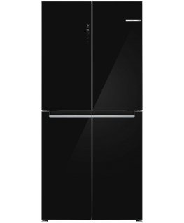 Bosch Serie 4 KMC85LBEA side by side ledusskapis Brīvi novietots 547 L E Melns