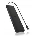 ICY BOX IB-DK2116-C Telakointi USB 3.2 Gen 2 (3.1 Gen 2) Type-C musta ICY BOX IB-DK2116-C Telakointi USB 3.2 Gen 2 (3.1 Gen 2) Type-C musta