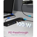 ICY BOX IB-DK2116-C Dokkimine USB 3.2 Gen 2 (3.1 Gen 2) Type-C Must