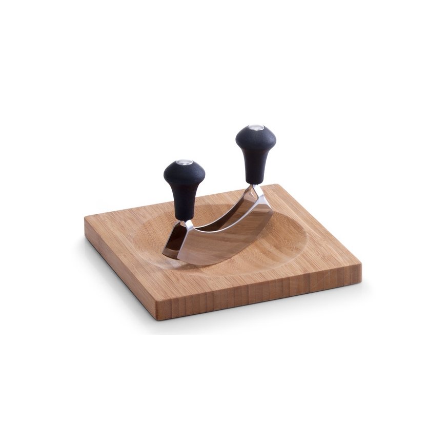 Zeller Present 25295 кухонная доска для нарезания Квадратный Bamboo