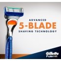 Gillette Fusion 5 žilete 4 pcs Vīrieši Gillette Fusion 5 žilete 4 pcs Vīrieši