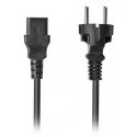 Lanberg CA-C13C-15CC-0018-BK toitekaabel Must 1,8 m C13 pistikut CEE7/7 Lanberg CA-C13C-15CC-0018-BK toitekaabel Must 1,8 m C13 pistikut CEE7/7